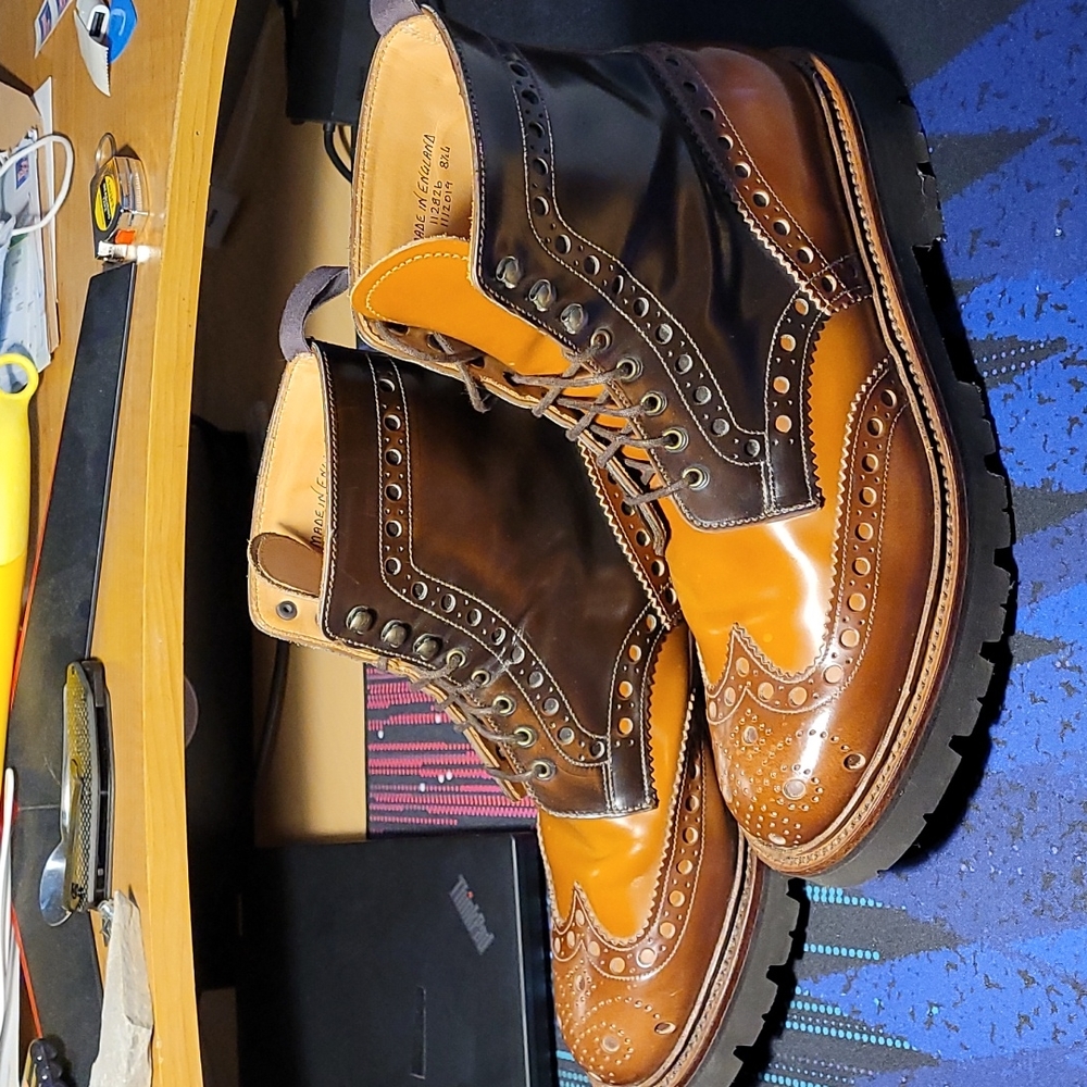 Grenson Fred G1 Limited Edition Bookbinder Leather